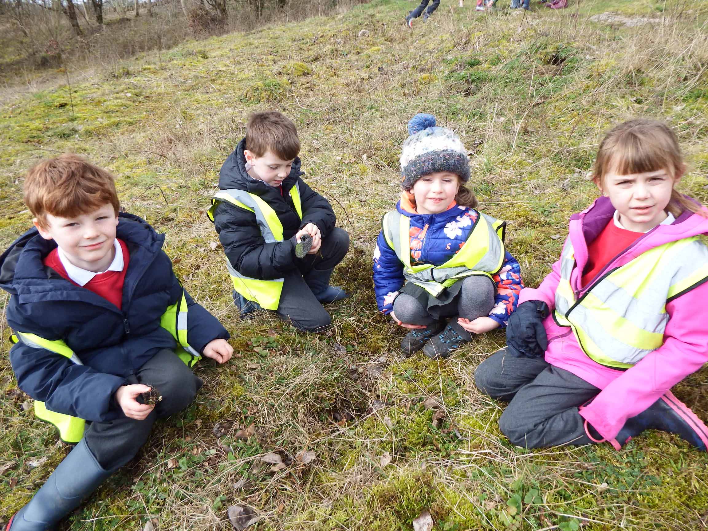 Children from Wirksworth school