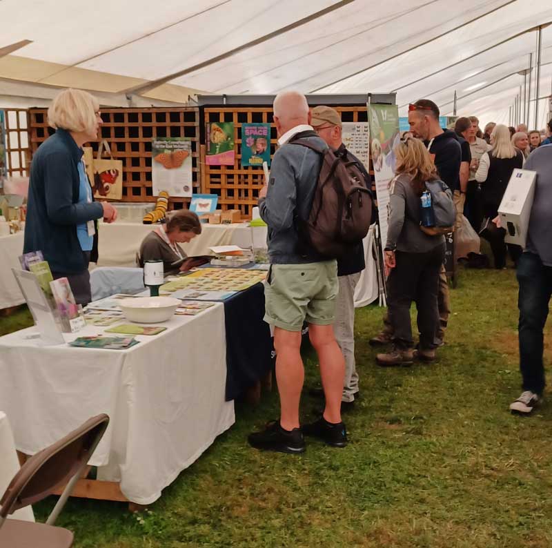 Image of BC stand at Bird Fair2024