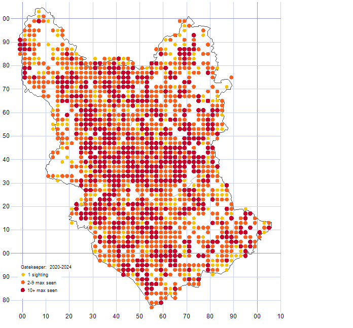Gatekeeper distribution map 2020-24