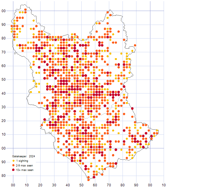 Gatekeeper distribution map 2024
